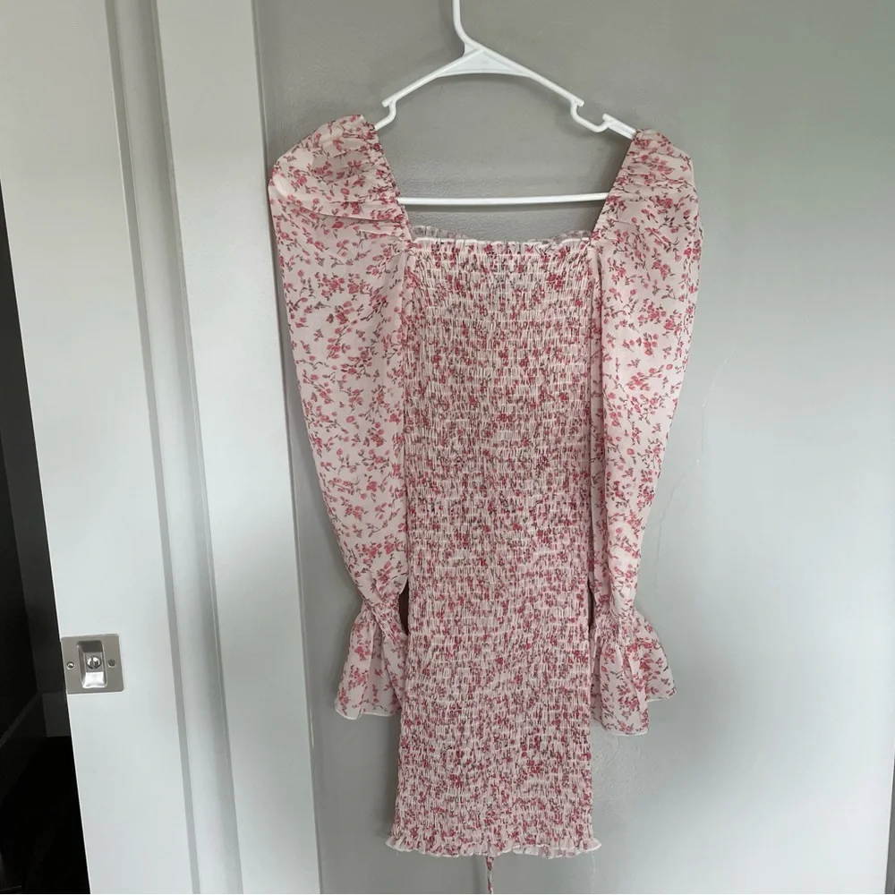 Princess Polly Azure Floral Mini Dress - Picture 3 of 5